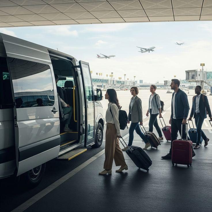 Long Stay 2 Free Waiting Area – Free 1-hour parking with connecting shuttle transport to terminal
